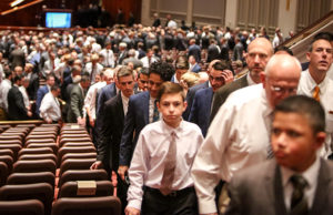 Priesthood session attendees