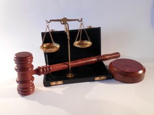 Judge's Gavel and Scales