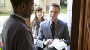 JWs at your door. Do they bring Jehovah's Arrangement?