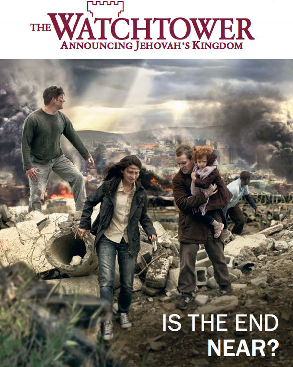 Armageddon Watchtower magazine cover