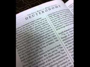 Deuteronomy page