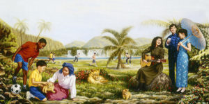 Picture of an earthly paradise