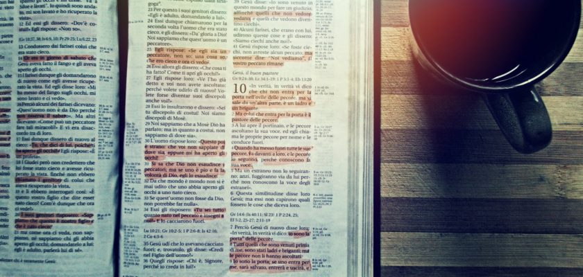 Bible and coffee Mug